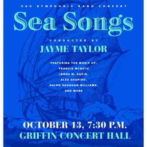 Symphonic Band 2022 Sea Songs Promotional Poster