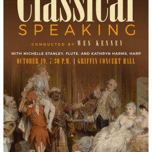 Sinfonia 2022 Classical Speaking Promotional Poster