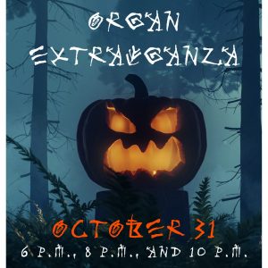 Halloween Organ Extravaganza 2022 Promtional Poster