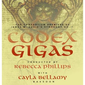 Wind Symphony 2022 Codex Gigas Promotional Poster