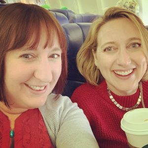 Carrie Nicholas and Tanya LeJeune