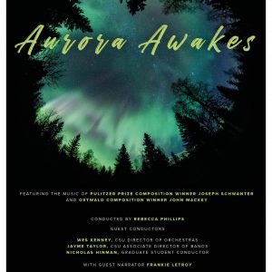2023 Wind Symphony Aurora Awakes Promotional Poster
