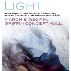 2023 All Choral Concert Spirited Light Promotional Poster