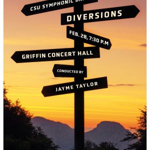 2023 Symphonic Band Diversions Promotional Poster