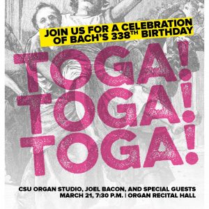 2023 Organ Bacchanalia Promotional Poster