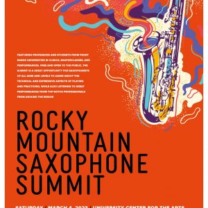2023 Rocky Mountain Saxophone Summit Promotional Poster