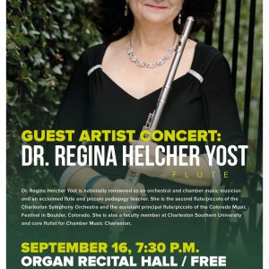 2023 Guest Artist Regina Helcher Yost Promotional Poster