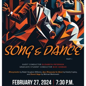 2024 Symphonic Band Song and Dance Part I Promotional Poster