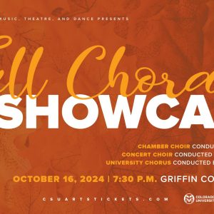 2024 Fall Choral Showcase promotional screen