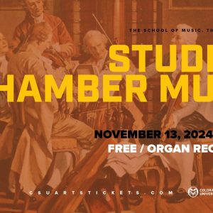 2024 Student Chamber Music Recital promotional screen