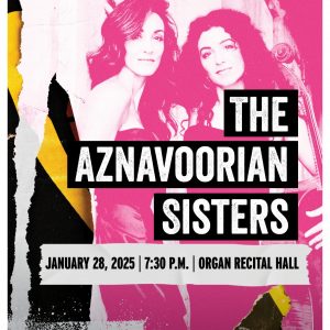 Classical Convergence The Aznavoorian Sisters Promotional Poster Pictured