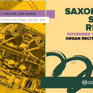 2024 Saxophone Studio Recital promotional screen