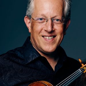 Guest Artist John Fadial pictured with violin