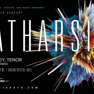 Virtuoso Series Promotional Screen for John Lindsey Catharsis Concert