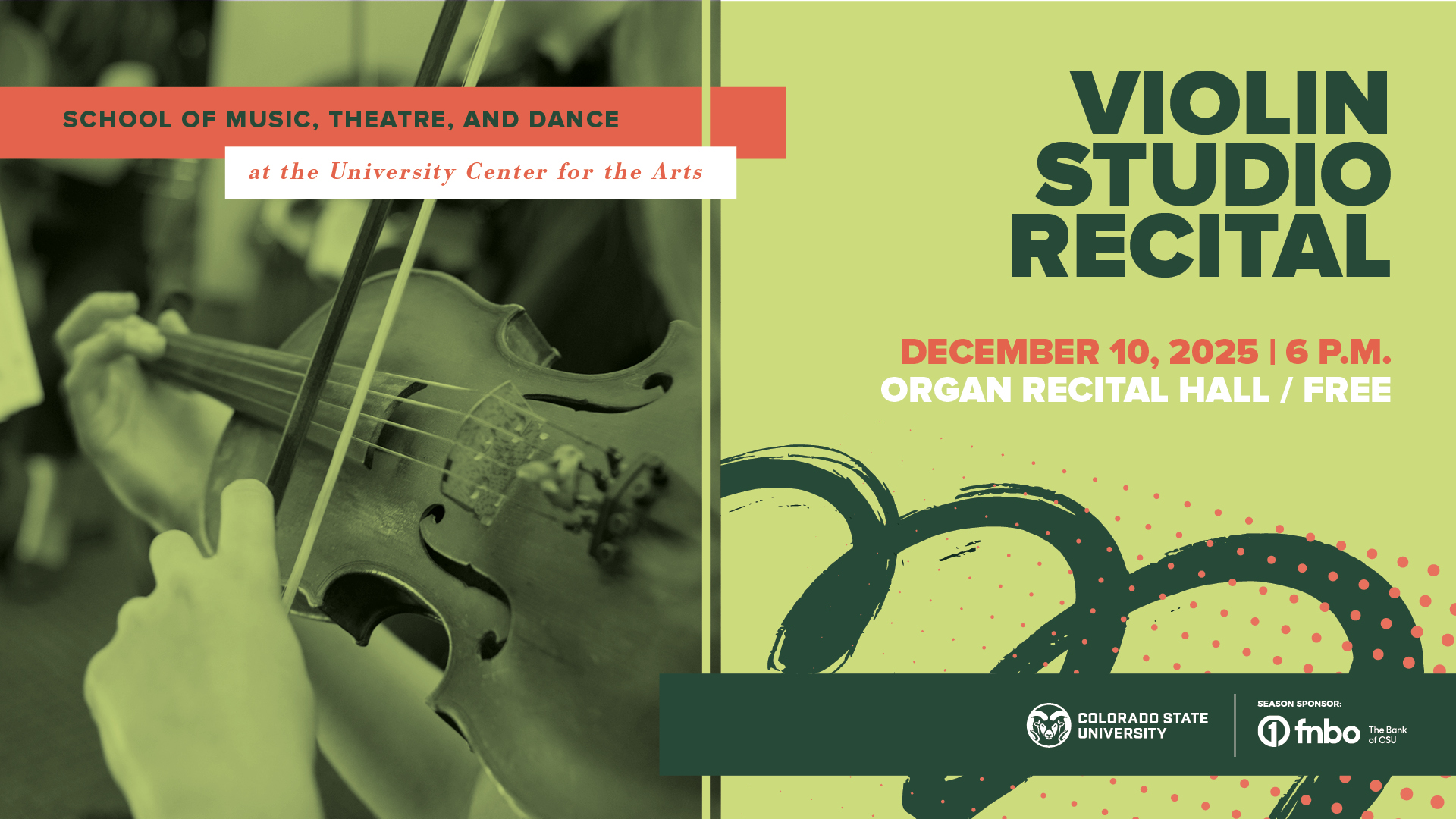 Studio Recital Program Violin Studio Recital / FREE - Music