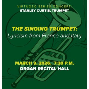 2026 Stanley Curtis Virtuoso Series Concert promotional poster