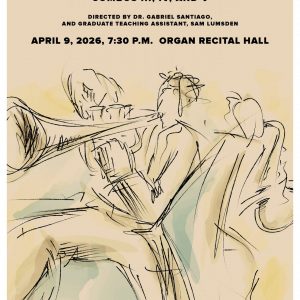 Jazz Combos I Combos III, IV, and V Concert promotional poster