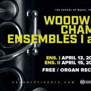 2026 Woodwinds Chamber Ensemble Concerts promotional screen