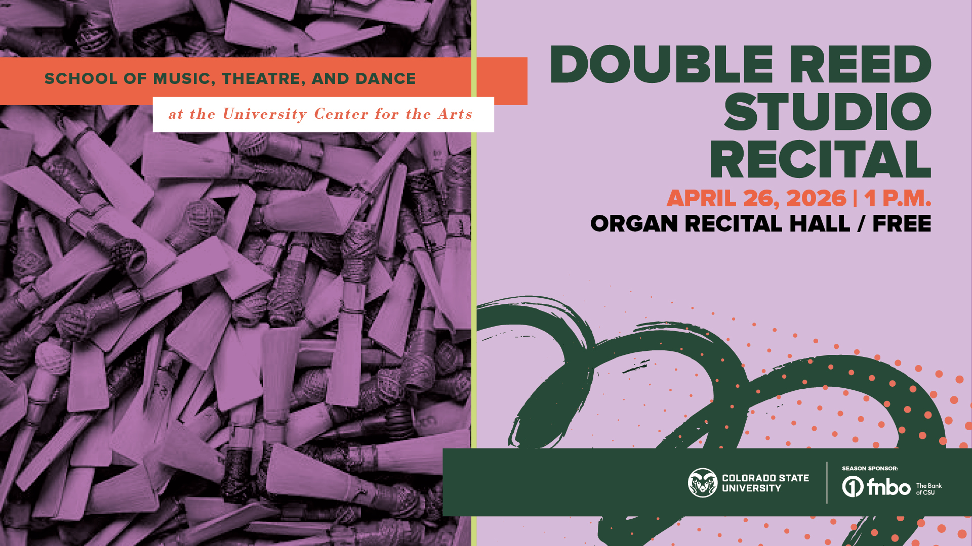 Double Reed Studio Recital / FREE - Music