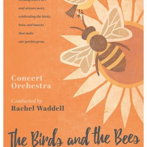 2026 Concert Orchestra The Birds and the Bees Concert promotional poster