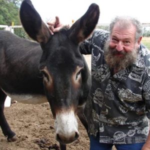 Bernie and donkey