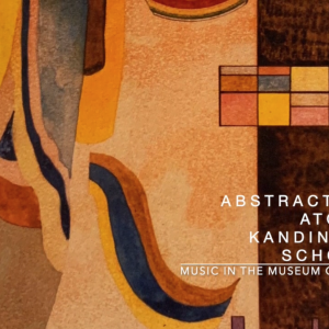 Introductory Graphic for the Music in the Museum Concert Series