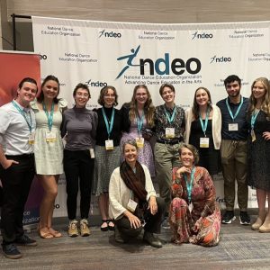 dance students and faculty