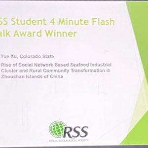RSS award ceremony screenshot