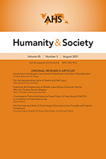 Humanity & Society cover