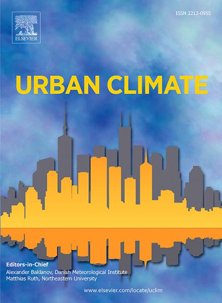 Urban Climate cover image of cityscape