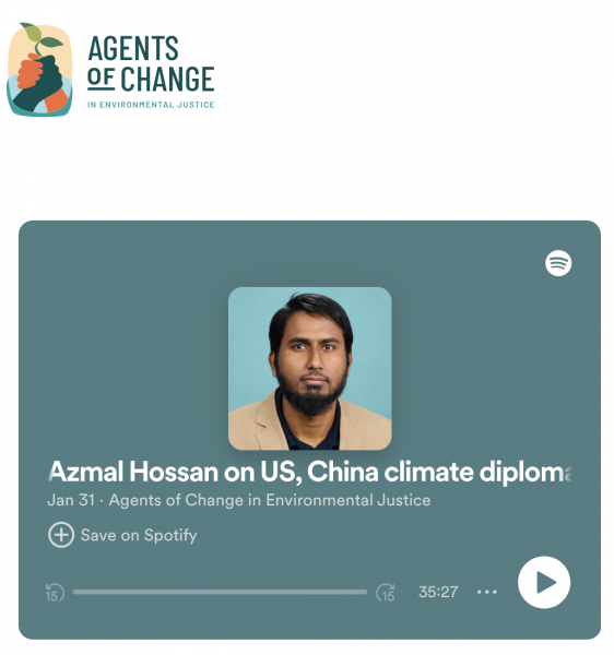 Azmal Hossan podcast screenshot