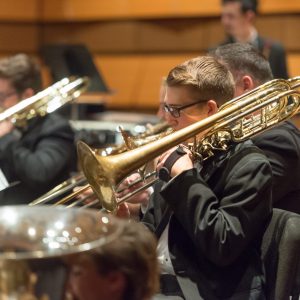 trombone student