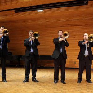 Blue Ridge Trombone Quartet Promotional Photo