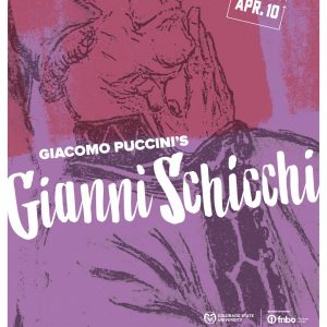 2026 Opera Giacomo Puccini's Gianni Schicchi promotional poster