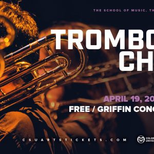 2026 Area Trombone Choir Concert promotional screen