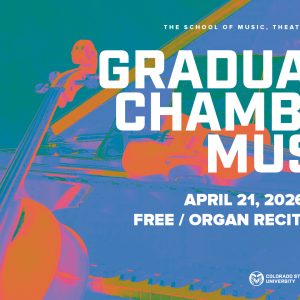 2026 Graduate Chamber Music Concert promotional screen
