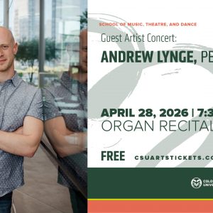 2026 Guest Artist Andrew Lynge Concert promotional screen