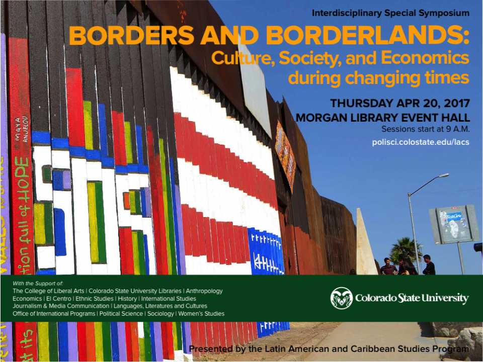 Borders and Borderlands: Culture, Society and Economics during changing times