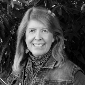 Nancy McKinley black and white head shot