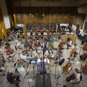 Budapest Scoring Orchestra recording With Eyes Anew