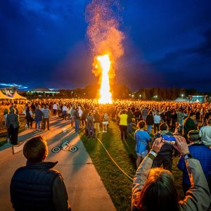 CSU Homecoming Bonfire