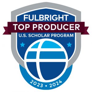 Fulbright Scholar badge