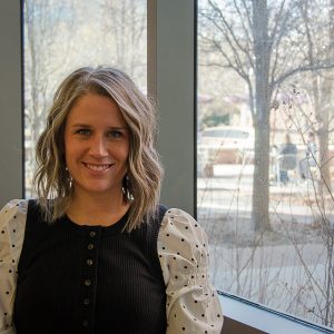 Headshot of Abigail Rolbiecki, director of IRISS