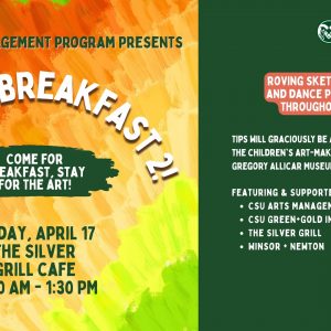 Art for Breakfast at the Silver Grill Cafe