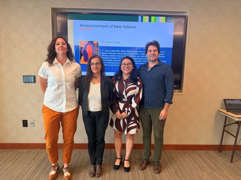 Four CSU professors who were accepted as 26-27 Blake Center Fellows