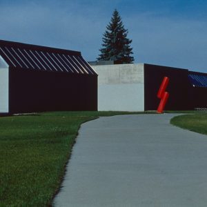 Exterior of the Visual Arts building
