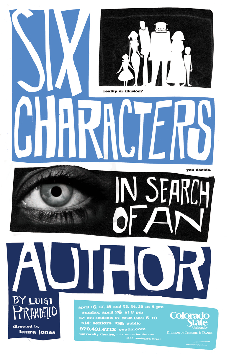 <em>Six Characters in Search of an Author</em> by Luigi Pirandello