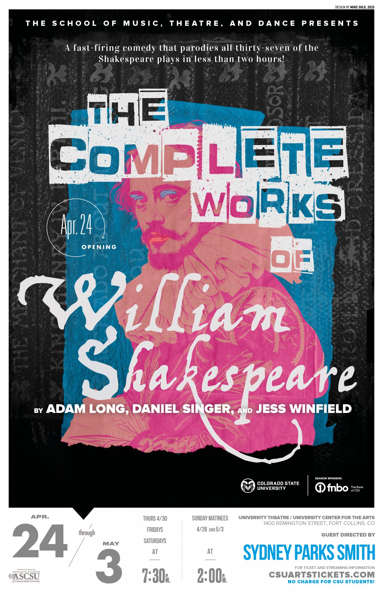 <em>The Complete Works of William Shakespeare</em> by Adam Long, Daniel Singer and Jess Winfield