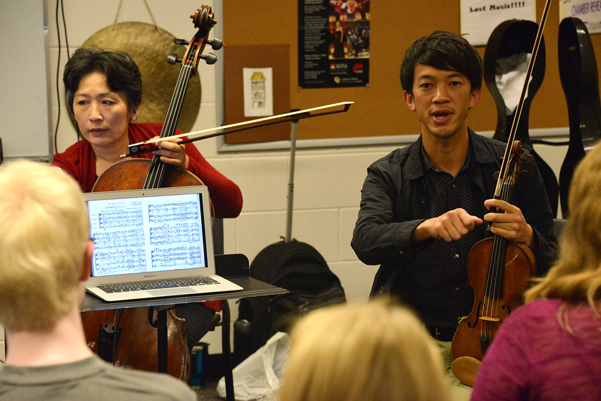 Master Class Series with the Borromeo String Quartet