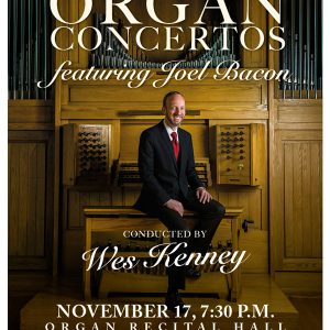 Organ Concerto Concert: Sinfonia with Guest Joel Bacon